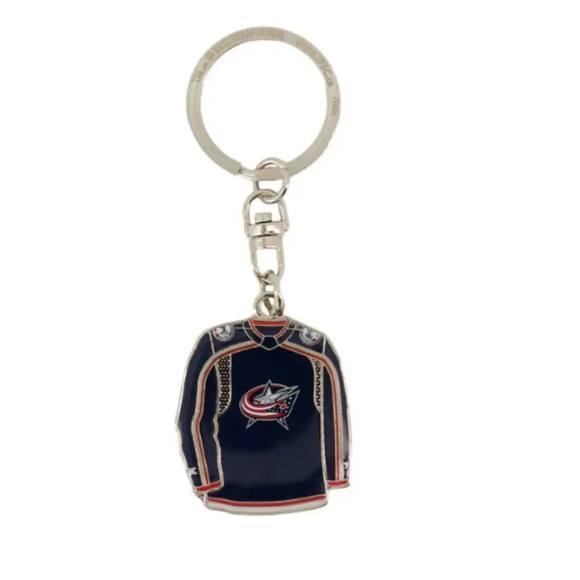 Columbus Blue Jackets Jersey Keyring (BLUJKR) Men Women Youth - Picture 1 of 4